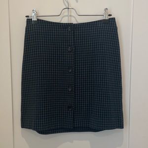 Plaid Mini Skirt